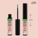 temporary tattoo Liner GREEN, For woman and childeren, skin safe tattoo, Ephemeral Tattoo Stamp for Body and Arm, Water Resistant