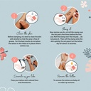 Instructions, how DIY temporary tattoo, fake tattoo Lizzard, For woman and childeren, skin safe tattoo, Ephemeral Tattoo Stamp for Body and Arm, Water Resistant
