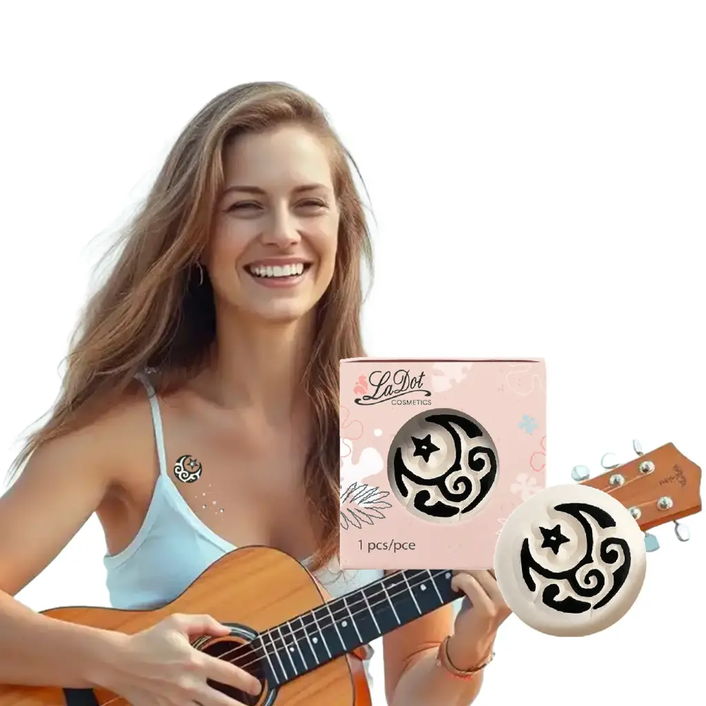 Tijdelijke tattoo Maan ster 