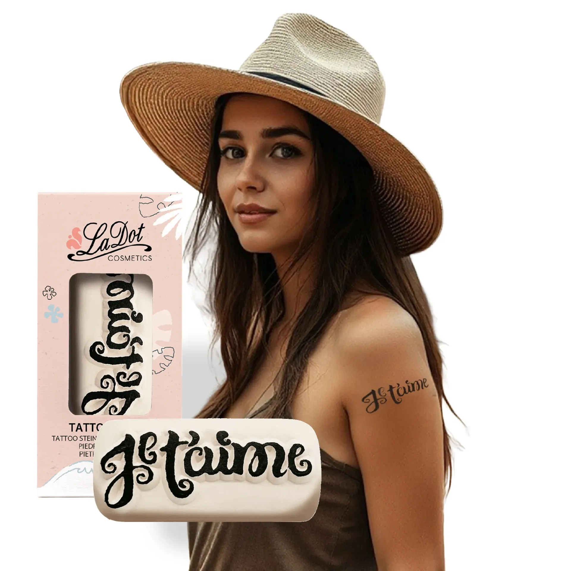 Tijdelijke tattoo Je Taime 