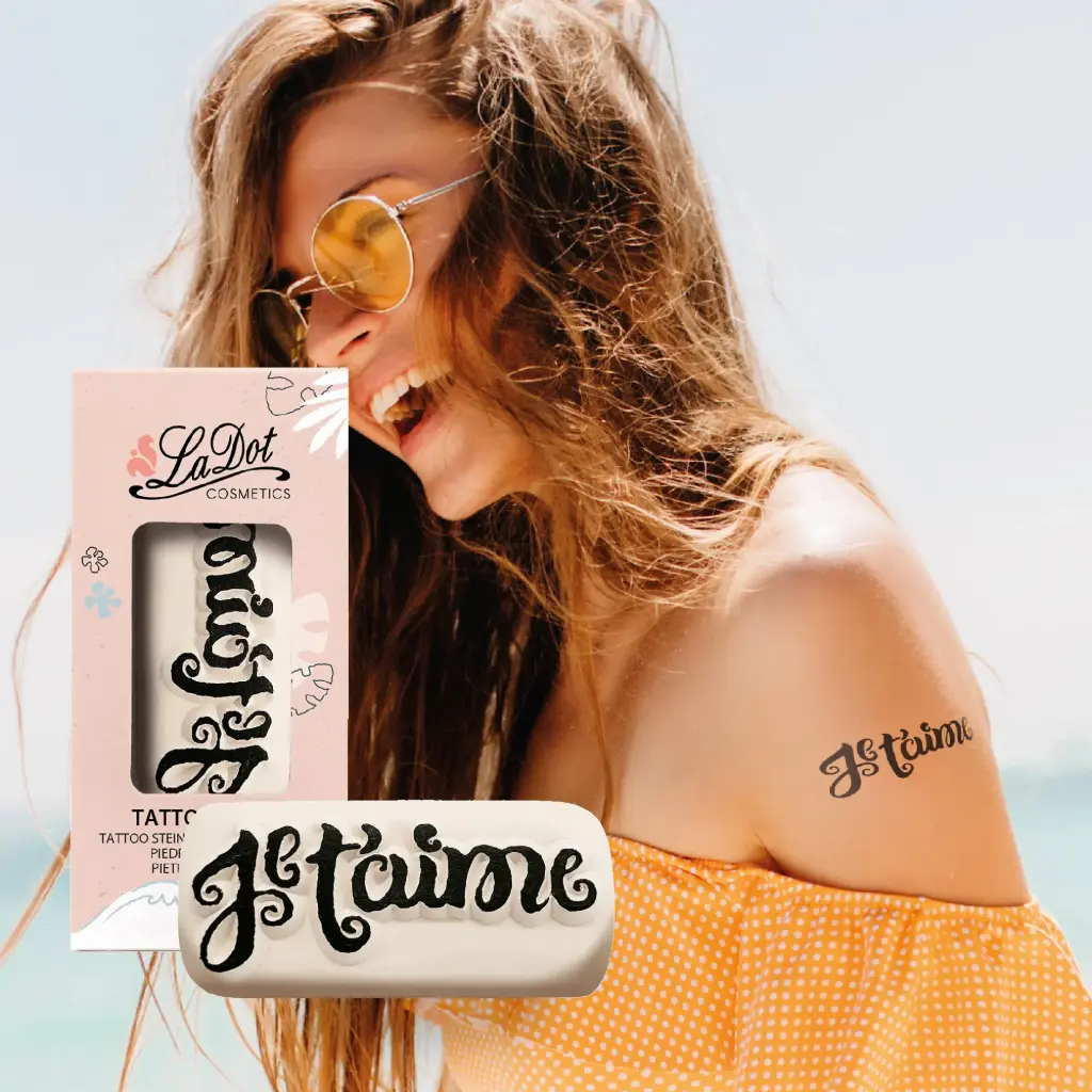 Tijdelijke tattoo Je Taime 