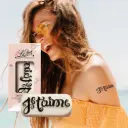 Tijdelijke tattoo Je Taime 