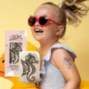 Tijdelijke tattoo Zeepaard 