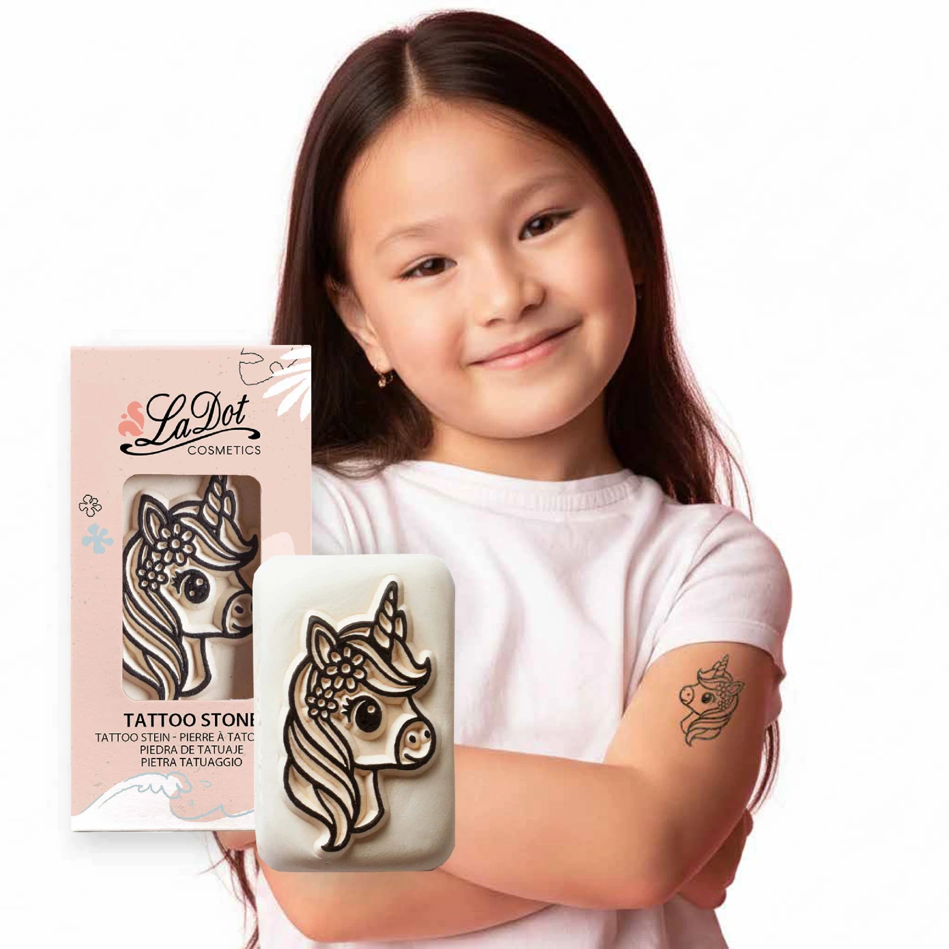 [M142] Tijdelijke tattoo Unicorn