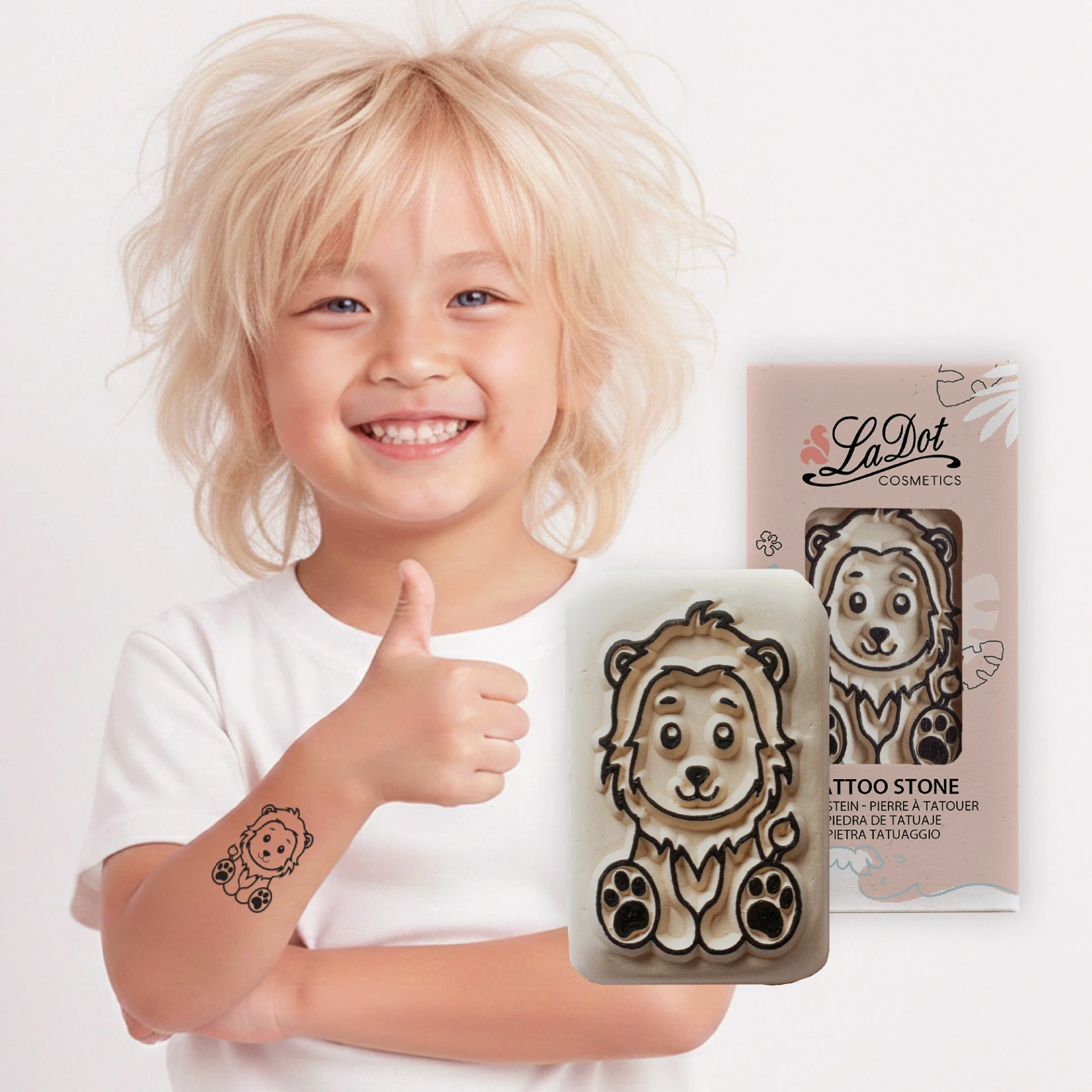 Tijdelijke tattoo Leeuw